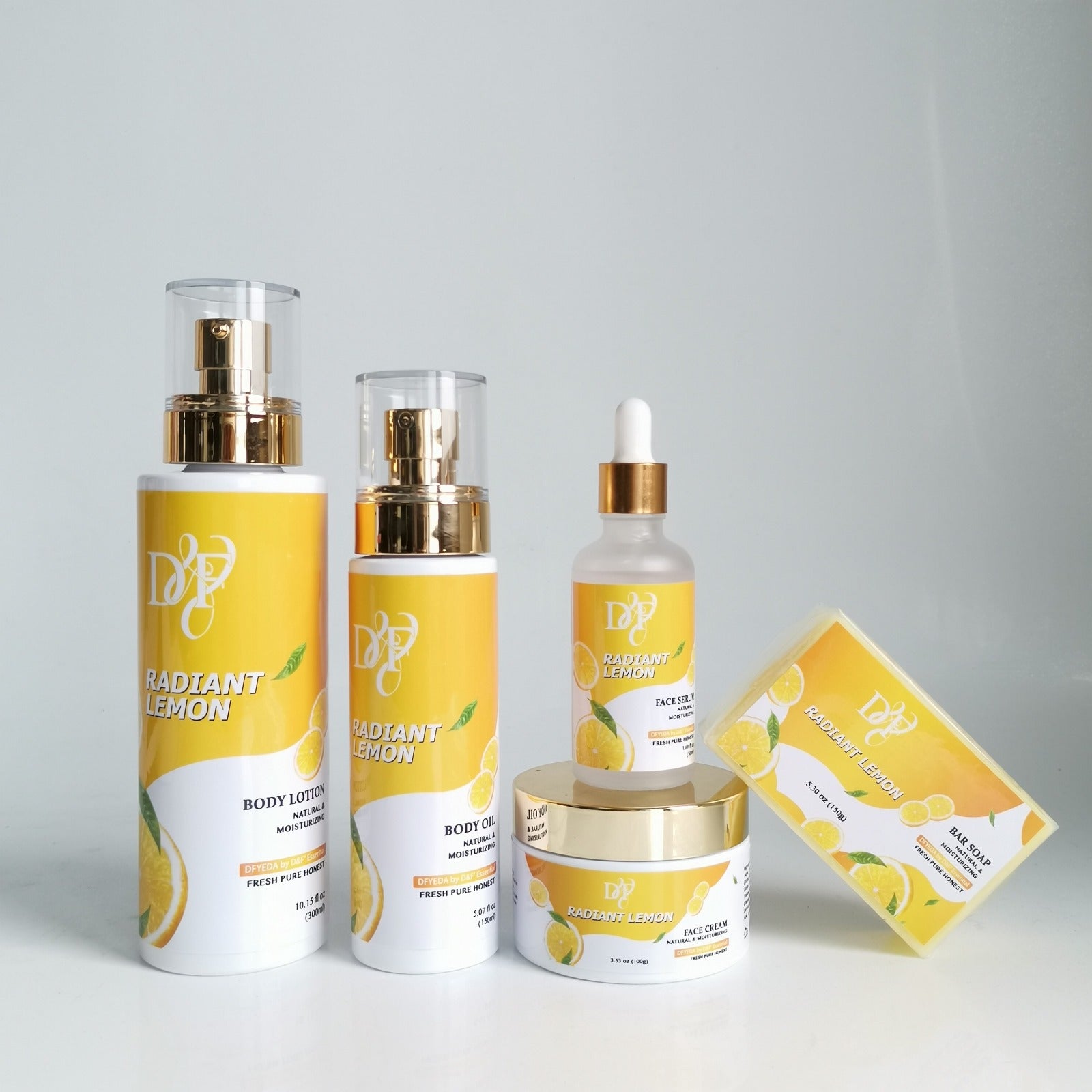 D&F Radiant Lemon Collection – Fresh Pure Nourishment