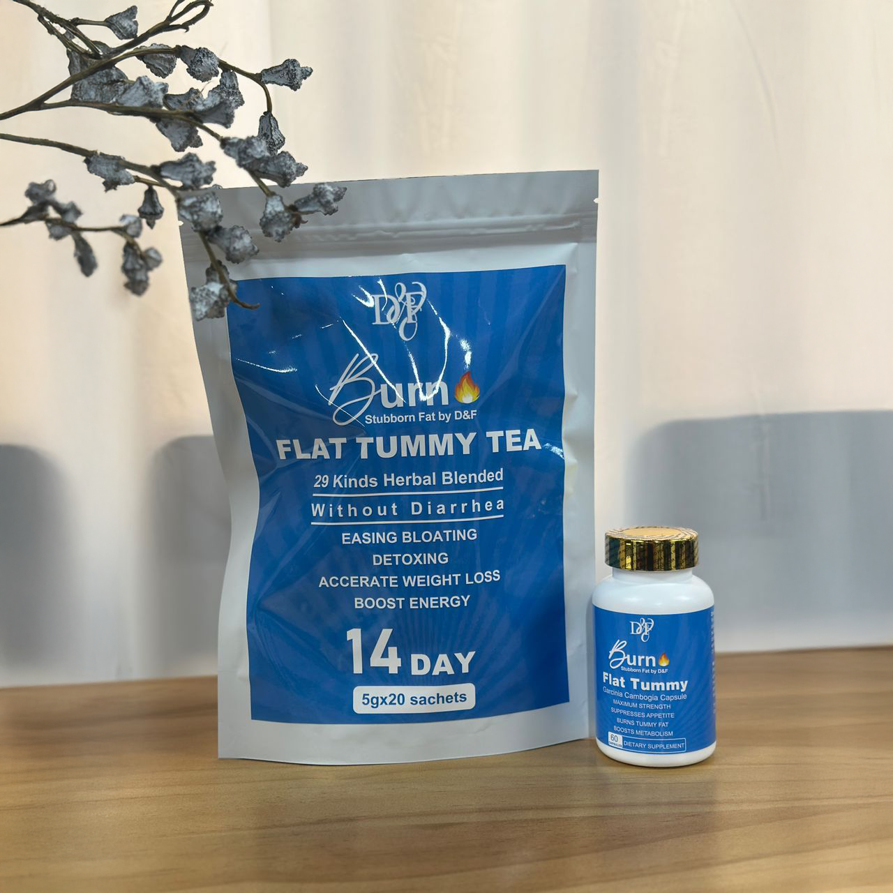 Flat Tummy Tea and Capsules